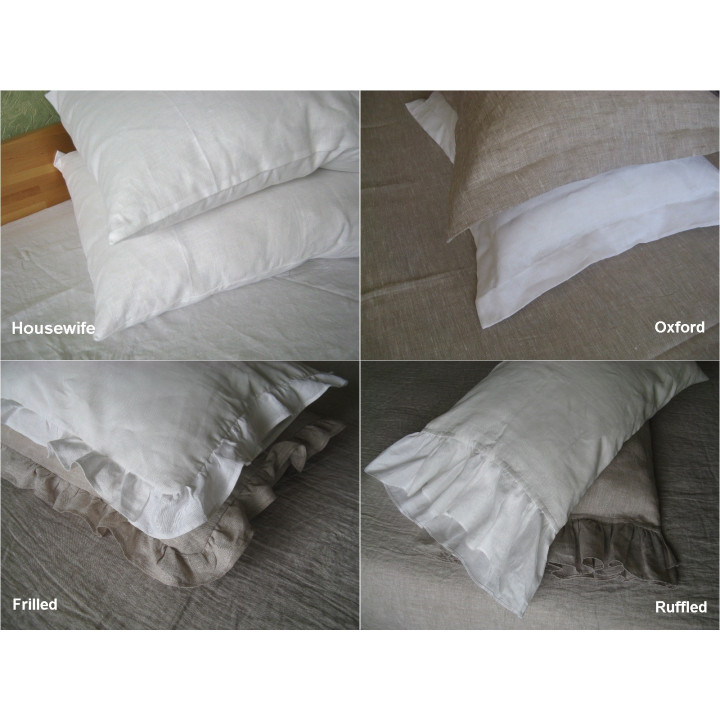White Linen Sheet Set