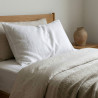 White Linen Housewife Pillowcase