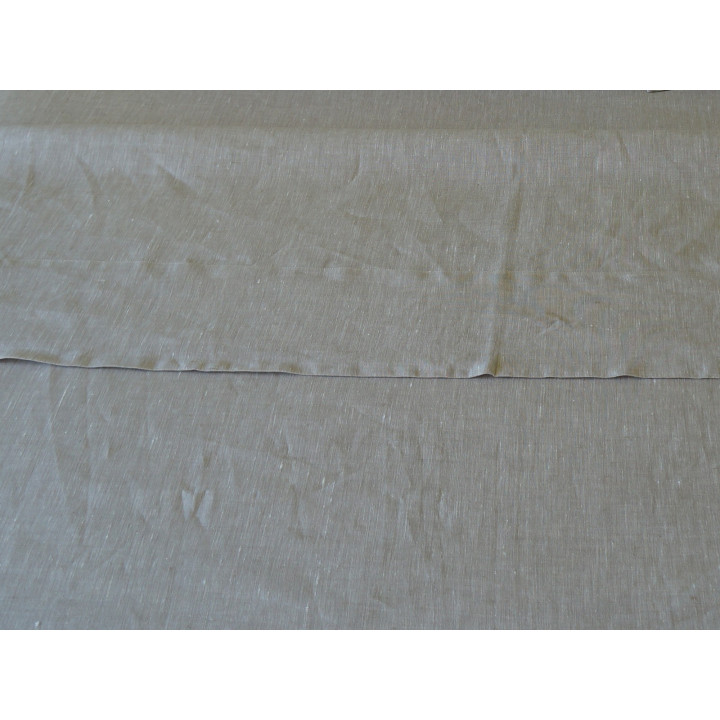 Oatmeal Linen Flat Sheet