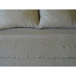 Oatmeal Linen Sheet Set